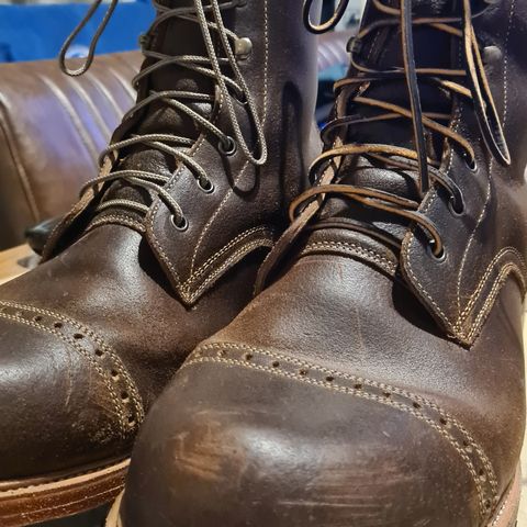 Imperium Hawke in Horween Cinnamon Waxed Flesh