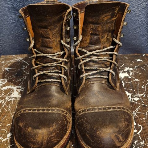 Imperium Hawke in Horween Cinnamon Waxed Flesh