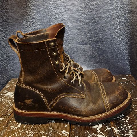Imperium Hawke in Horween Cinnamon Waxed Flesh