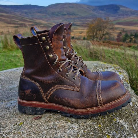 Imperium Hawke in Horween Cinnamon Waxed Flesh