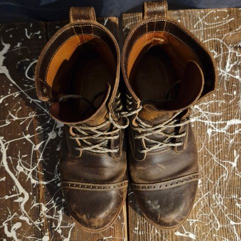 Imperium Hawke in Horween Cinnamon Waxed Flesh