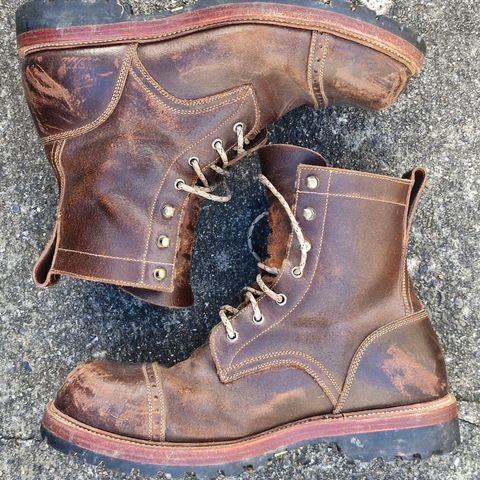 Imperium Hawke in Horween Cinnamon Waxed Flesh