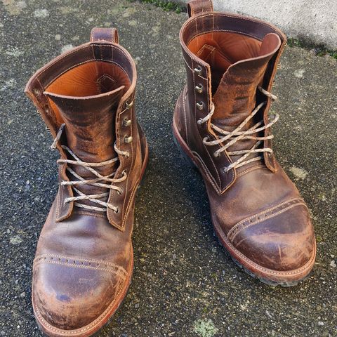 Imperium Hawke in Horween Cinnamon Waxed Flesh