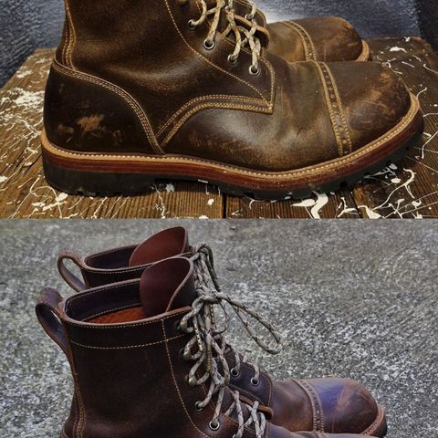 Imperium Hawke in Horween Cinnamon Waxed Flesh