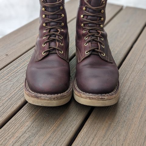 Nicks Free Range in Wickett & Craig Burgundy Double Stuffed