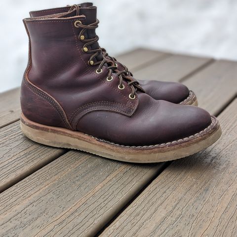 Nicks Free Range in Wickett & Craig Burgundy Double Stuffed