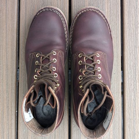 Nicks Free Range in Wickett & Craig Burgundy Double Stuffed
