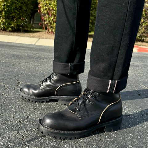 Nicks Urban Drifter in Horween Black Chromexcel