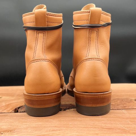 Wesco Warren Boot in Horween Natural Essex