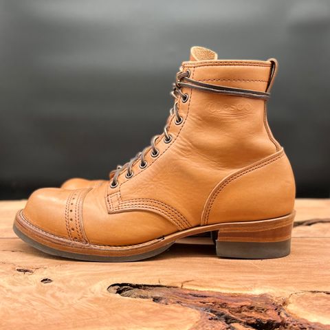 Wesco Warren Boot in Horween Natural Essex