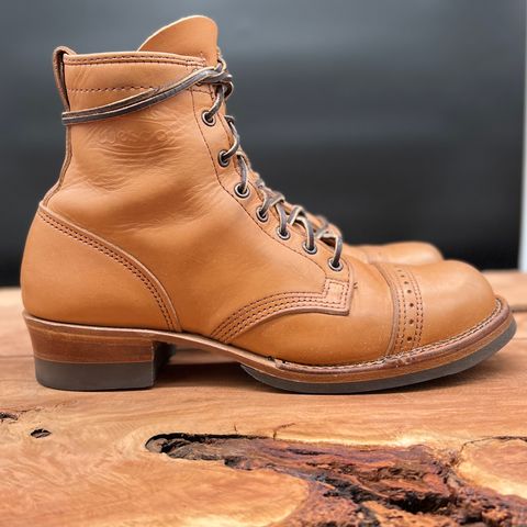 Wesco Warren Boot in Horween Natural Essex
