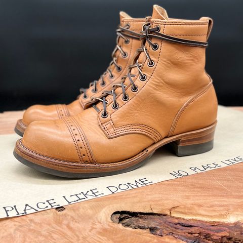 Wesco Warren Boot in Horween Natural Essex