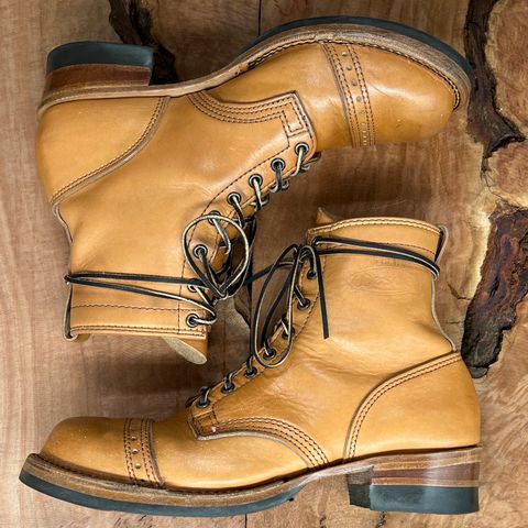 Wesco Warren Boot in Horween Natural Essex