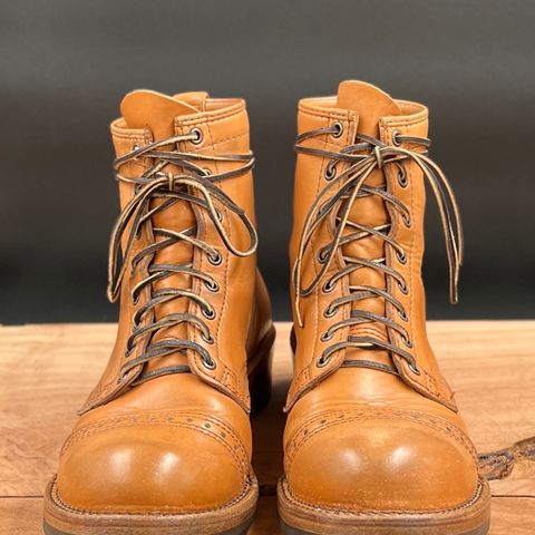 Wesco Warren Boot in Horween Natural Essex