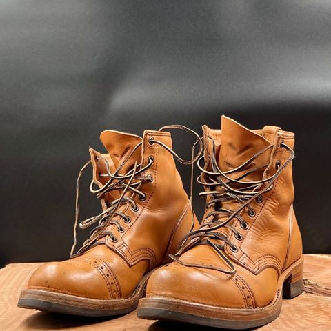 Wesco Warren Boot in Horween Natural Essex