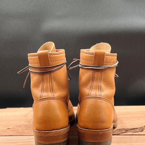 Wesco Warren Boot in Horween Natural Essex
