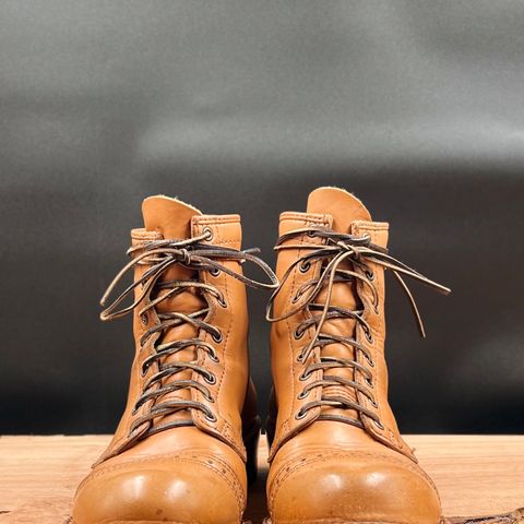 Wesco Warren Boot in Horween Natural Essex