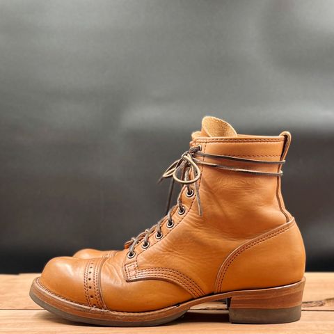 Wesco Warren Boot in Horween Natural Essex