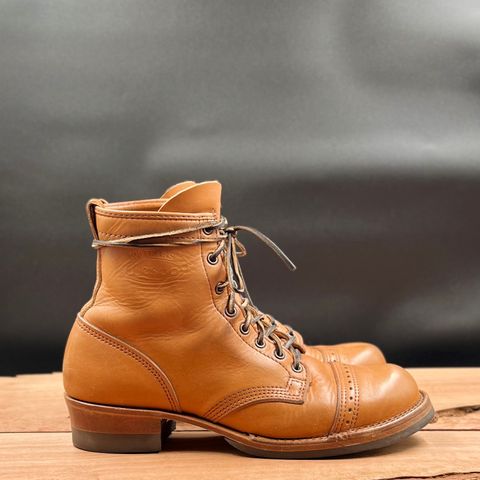 Wesco Warren Boot in Horween Natural Essex