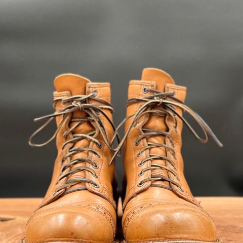 Wesco Warren Boot in Horween Natural Essex