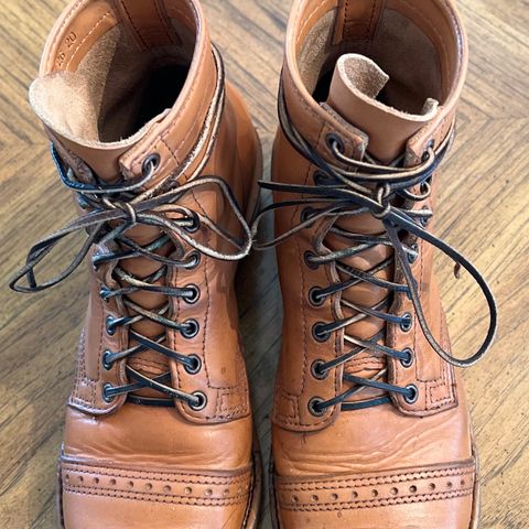 Wesco Warren Boot in Horween Natural Essex