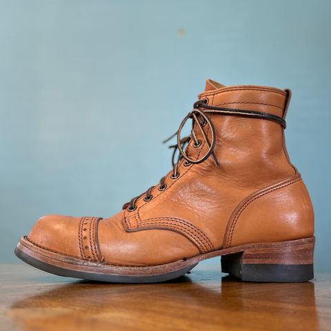 Wesco Warren Boot in Horween Natural Essex