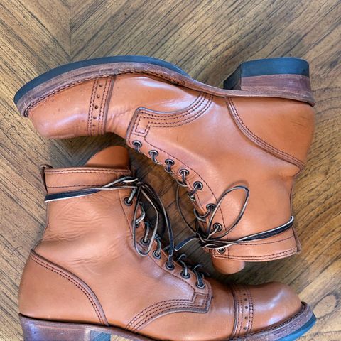 Wesco Warren Boot in Horween Natural Essex