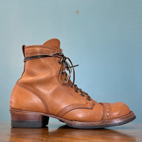 Wesco Warren Boot in Horween Natural Essex