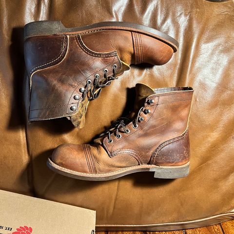 View photo of Red Wing Iron Ranger in S.B. Foot Copper Rough and Tough