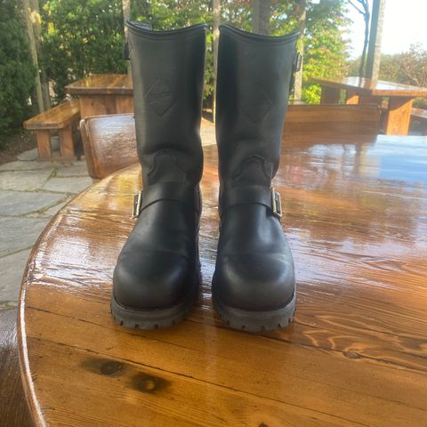 Dayton Boots 6460 CSA Engineer in Black Oil Tan