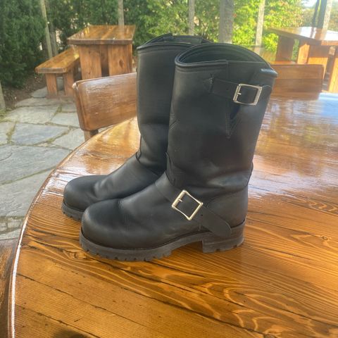Dayton Boots 6460 CSA Engineer in Black Oil Tan