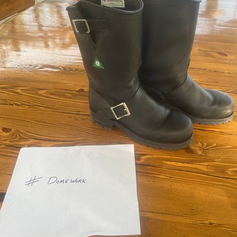 Dayton Boots 6460 CSA Engineer in Black Oil Tan