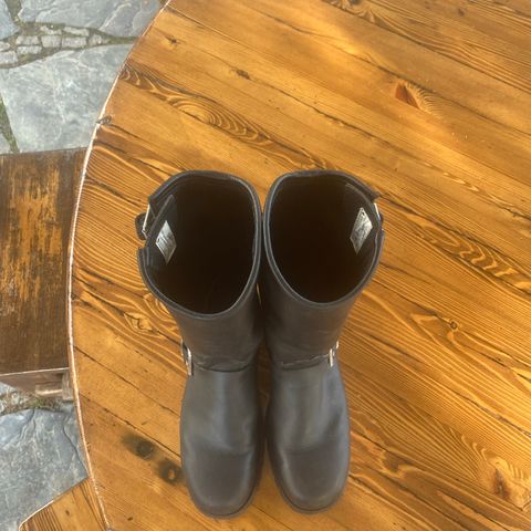 Dayton Boots 6460 CSA Engineer in Black Oil Tan