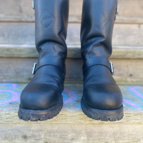 Dayton Boots 6460 CSA Engineer in Black Oil Tan