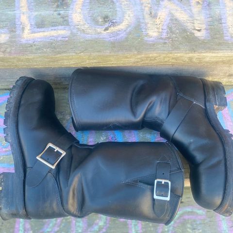Dayton Boots 6460 CSA Engineer in Black Oil Tan
