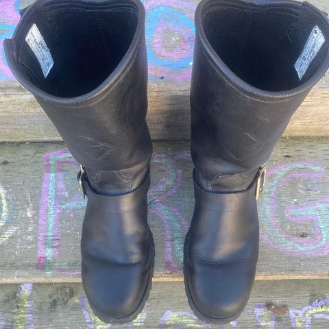 Dayton Boots 6460 CSA Engineer in Black Oil Tan