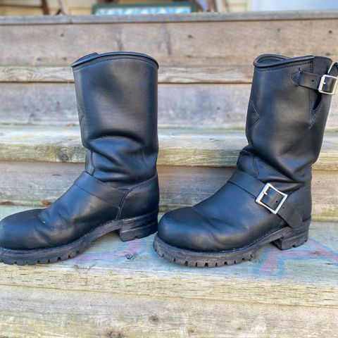 Dayton Boots 6460 CSA Engineer in Black Oil Tan