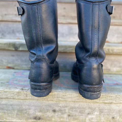 Dayton Boots 6460 CSA Engineer in Black Oil Tan