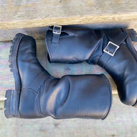 Dayton Boots 6460 CSA Engineer in Black Oil Tan