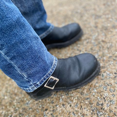 Dayton Boots 6460 CSA Engineer in Black Oil Tan