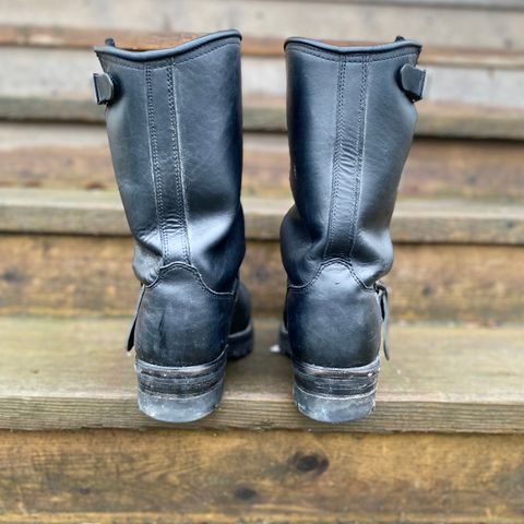 Dayton Boots 6460 CSA Engineer in Black Oil Tan