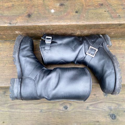 Dayton Boots 6460 CSA Engineer in Black Oil Tan