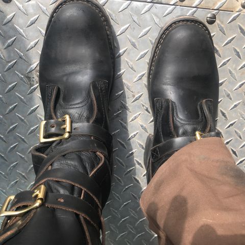 Nicks Heritage TankerPro in Horween Black Chromexcel