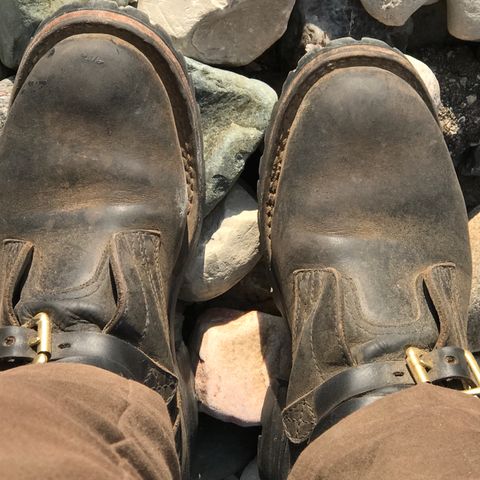 Nicks Heritage TankerPro in Horween Black Chromexcel