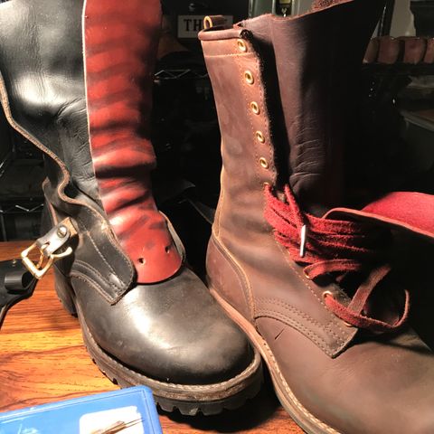 Nicks Heritage TankerPro in Horween Black Chromexcel