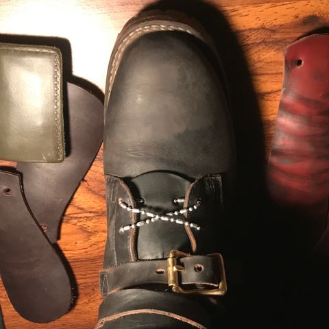 Nicks Heritage TankerPro in Horween Black Chromexcel