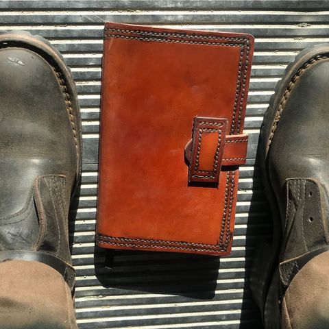 View photo of Nicks Heritage TankerPro in Horween Black Chromexcel