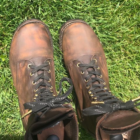 Nicks Urban Logger in Horween Orange Predator