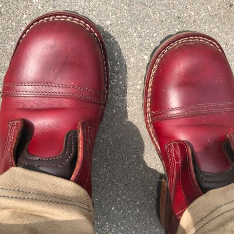Nicks Heritage TankerPro in Wickett & Craig Double Stuffed Crimson