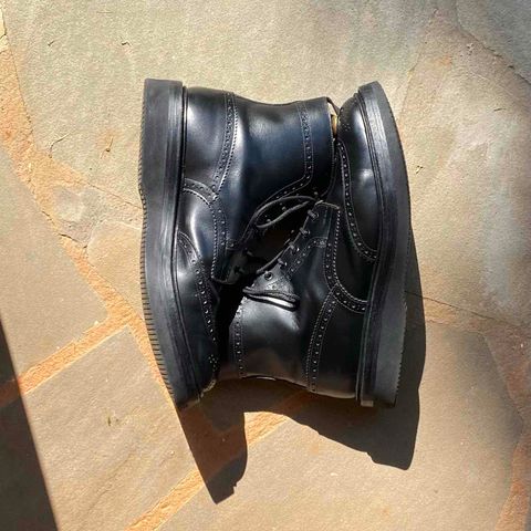 Tricker's Stow Country Boot in Black Calf
